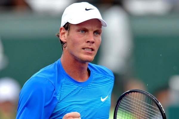 Tomáš Berdych na turnaji Masters v Miami.