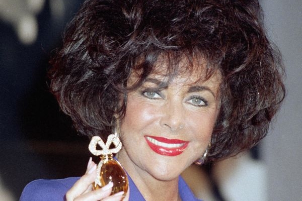 Herečka Liz Taylorová.