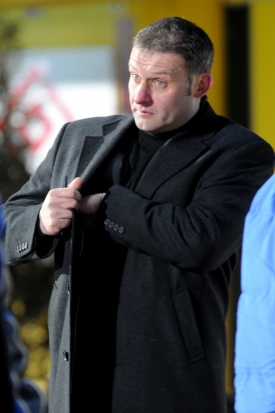 Trenér Ústí Stanislav Habanec.