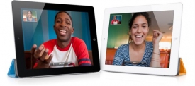 Hovor přes FaceTime není kvůli kamerám s nižším rozlišením tak kvalitní jako na snímku, obraz se ale netrhá a kvalita je uspokojivá.