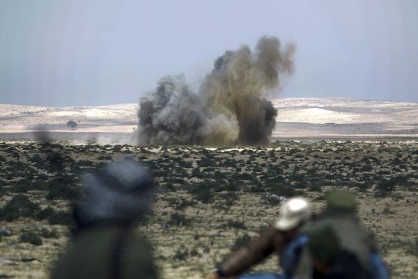 Boje v Libyi.