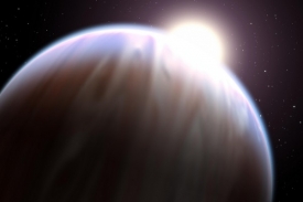 Planeta obíhající kolem bílého trpaslíka má dvě tváře. Na polovině otočené ke hvězdě panuje věčný den, na opačné věčná noc.