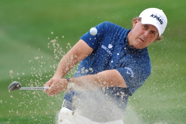 Phil Mickelson na turnaji v Houstonu.