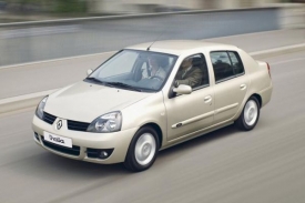 Za škodovkami se v prodejích drží Renault Thalia.