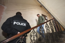 Dům, kde policista Vietnamce napadl.