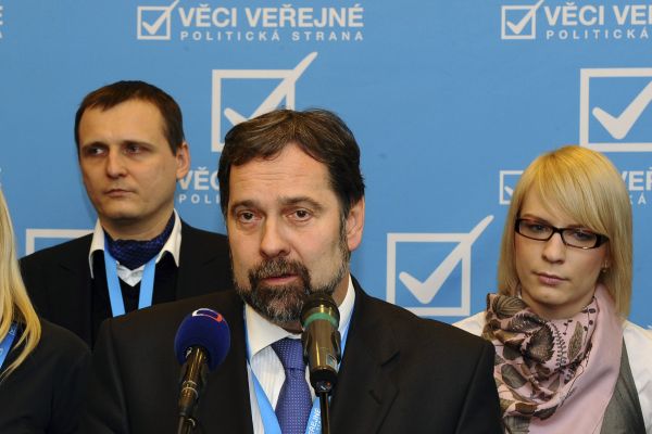 Vít Bárta, Radek John a Kristýna Kočí.