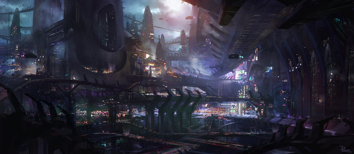 Futuristické město z Prey 2. Futuristické město z Prey 2.