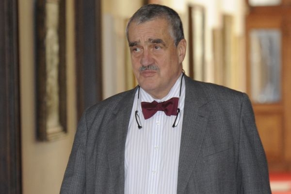 Předseda TOP 09 Karel Schwarzenberg.