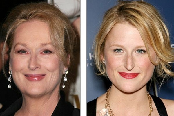 Herečka Meryl Streepová s dcerou Mamie Gummer. Herečka Meryl Streepová s dcerou Mamie Gummer.