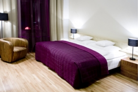 Pokoj v Icon Hotelu.