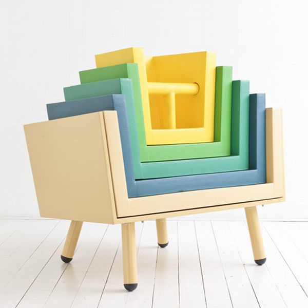 Skládací trůn od nizozemských designérů.
