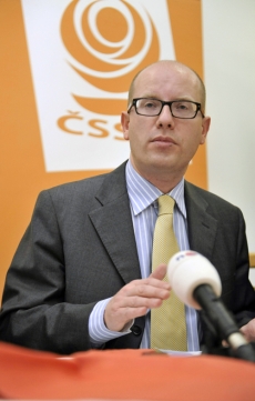 Šéf ČSSD Bohuslav Sobotka.