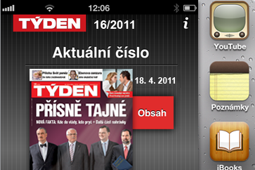 Čtěte TÝDEN na iPadu a iPhonu. Čtěte TÝDEN na iPadu a iPhonu.
