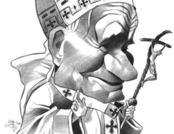 Jan Pavel II. (karikatura).