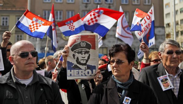 Rozsudek vyvolal v Chorvatsku vlnu protestů.