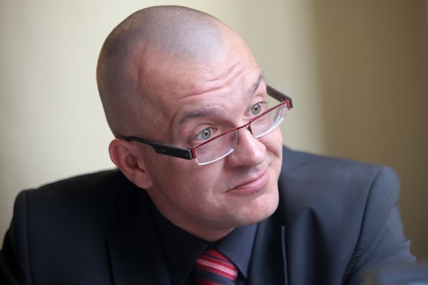 Dnes již bývalý poslanec Věcí veřejných Jaroslav Škárka.