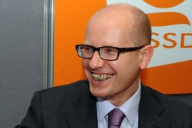 Předseda ČSSD Bohuslav Sobotka.