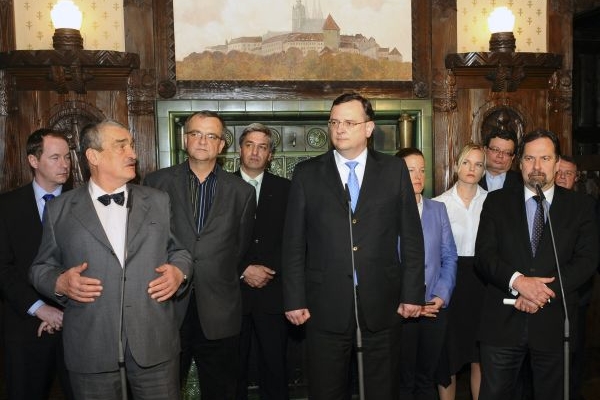 V Kramářově vile se vyjednavači koaličních stran shodli na novém scénáři vládnutí.