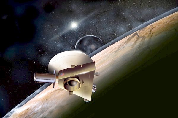 Sonda New Horizons k Plutu dorazí až v roce 2015. Zatím se astronomové musejí spoléhat na teleskopy.