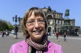 Průvodkyně českých turistů Steffi Uhligová.