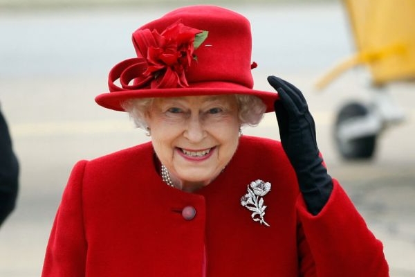 Britská královna Alžběta II. 
