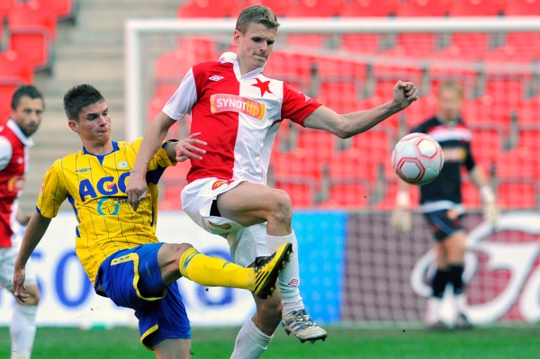 Momentka z utkání Slavia - Teplice. Momentka z utkání Slavia - Teplice.