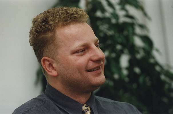 Finančník Jan Dienstl (foto z roku 1995).