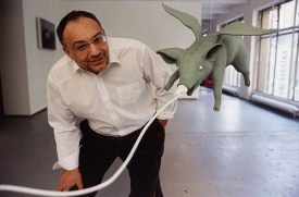 Galerista Jiří Švestka.