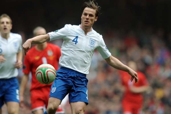 Scott Parker v dresu anglické reprezentace.