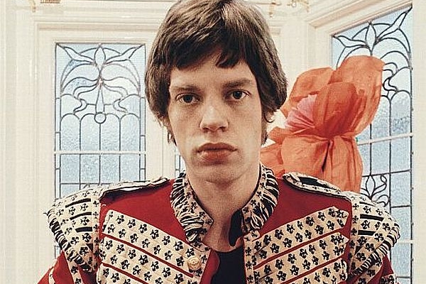 Mick Jagger na snímku Colina Jonese z roku 1967.