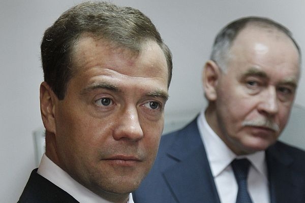 Ruský prezident Medveděv. Ruský prezident Medveděv.