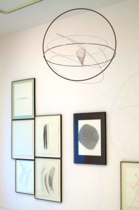 Pohled do expozice v pražské galerii Zdeněk Sklenář.