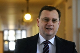 Premiér Petr Nečas.