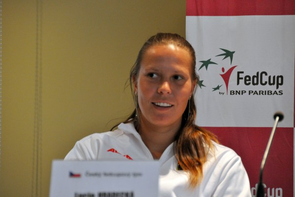 Česká tenistka Lucie Hradecká. Česká tenistka Lucie Hradecká.