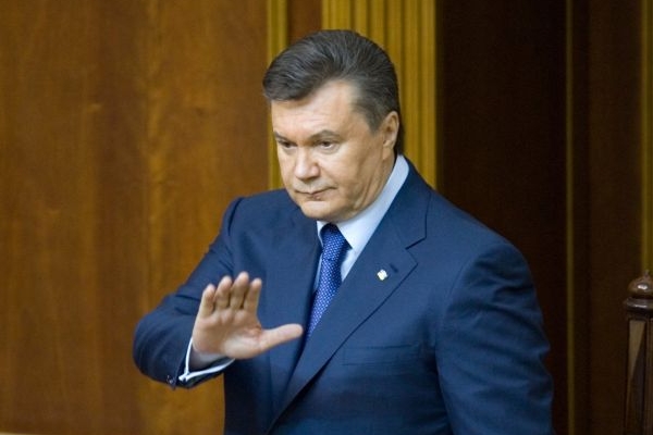Ukrajinský prezident Viktor Janukovyč. Ukrajinský prezident Viktor Janukovyč.