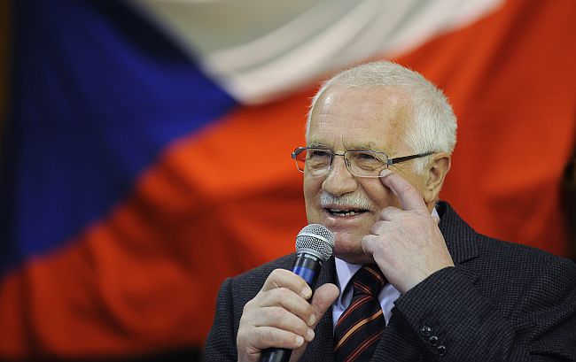 Prezident Václav Klaus.