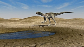 Dinosauři běhali prý leckde (ilustrační foto).