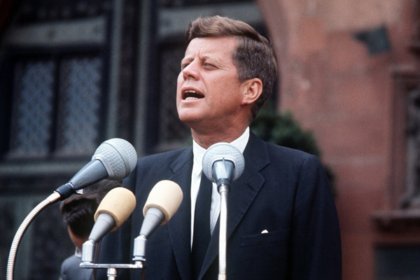 John F. Kennedy.
