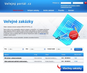 Webové stránky verejnyportal.cz