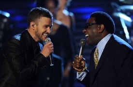 Justin Timberlake s Alem Greenem.