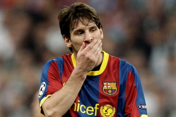 Lionel Messi z Barcelony. Lionel Messi z Barcelony.