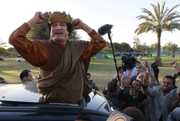 Kaddáfí obvinil Itálii a Berlusconiho ze zrady.