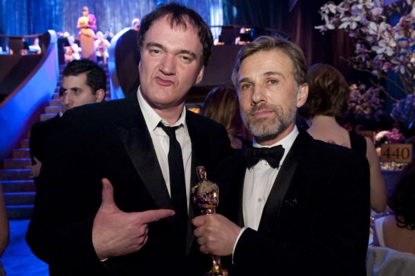 Quentin Tarantino a Christoph Waltz.