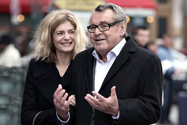 Miloš Forman a Chiara Mastroianniová.
