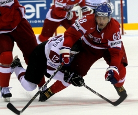 Jaromíru Jágrovi se zatím na šampionátu nedaří.