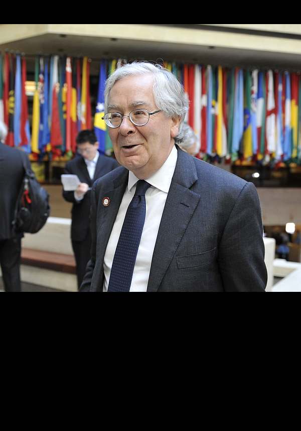 Guvernér Bank of England Mervyn King.