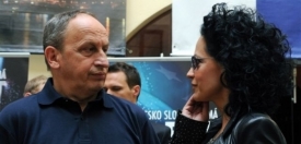 Hledači talentů: Lucie Bílá a Jan Kraus při loňské soutěži Česko Slovensko má talent.