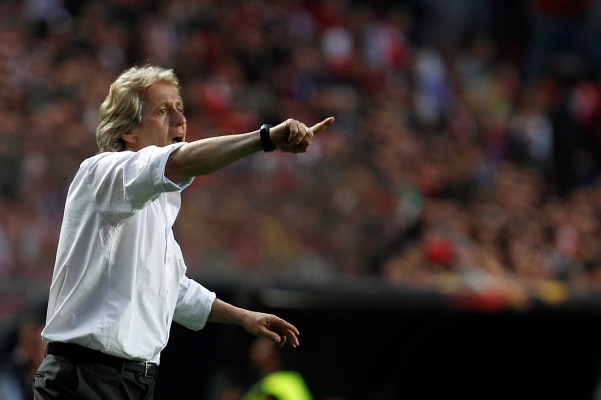 Trenér Benfiky Lisabon Jorge Jesus. Trenér Benfiky Lisabon Jorge Jesus.