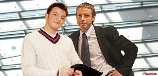 Pavel Bém se synem Jáchymem.