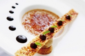 Crème brûlée noisette.
